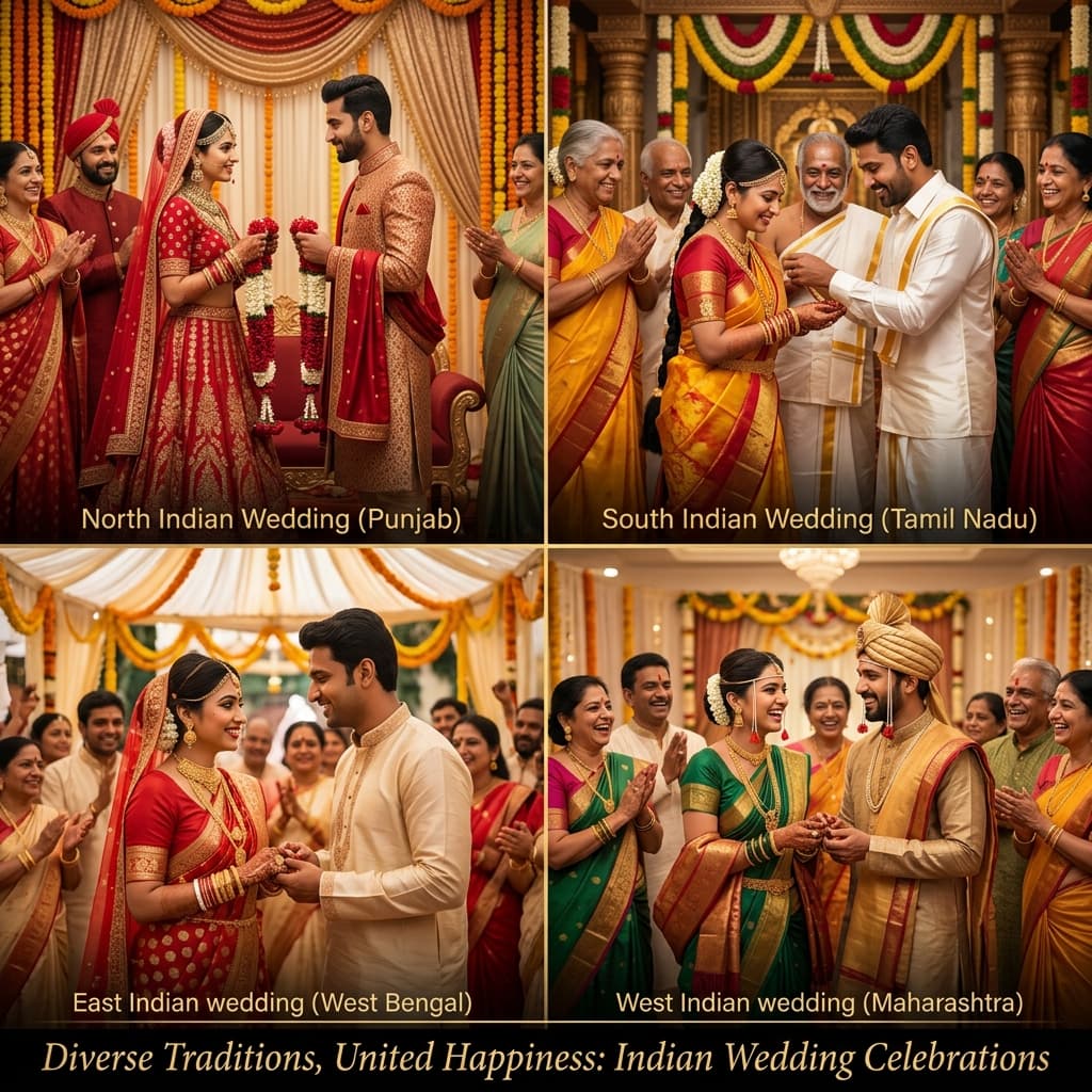 Diverse Indian Families